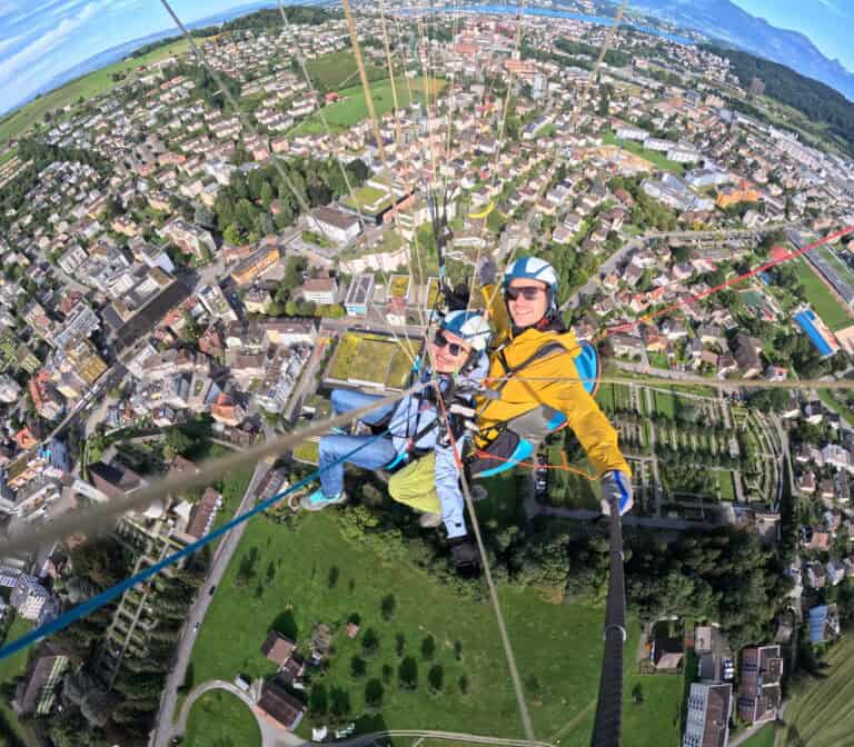 Paragliding Pilatus Tandemflüge über Luzern