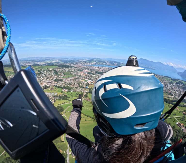 Paragliding Pilatus Tandemflüge über Luzern
