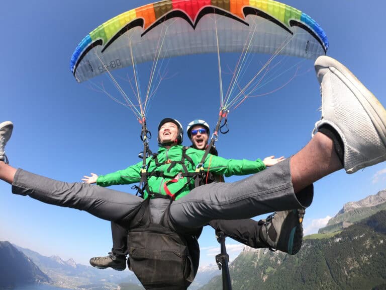 Paragliding Pilatus Tandemflüge über Luzern